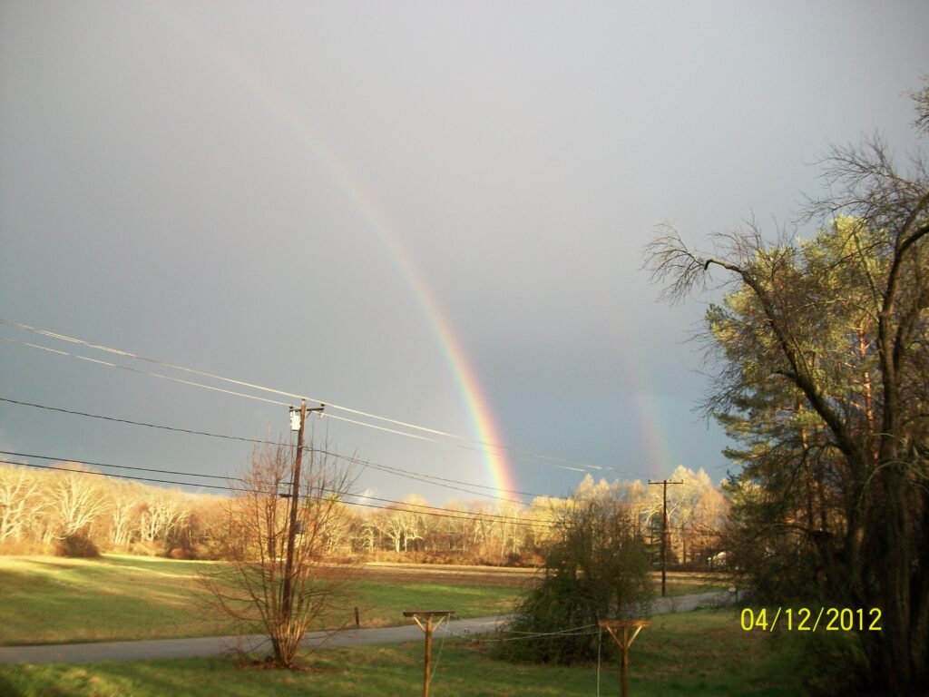 Rainbow in April
